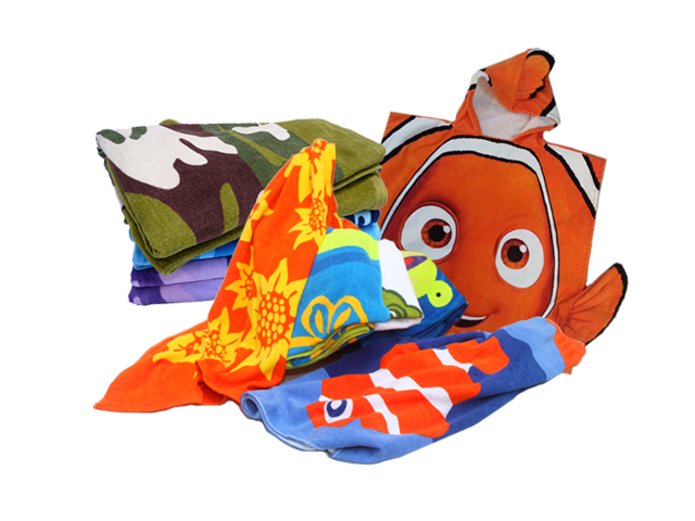 Bath towels, compressed, digital printed towels and more...